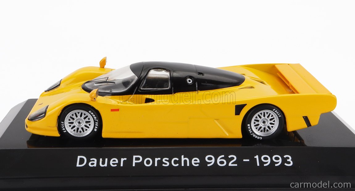 Altaya 1/43 Dauer Porsche 962 1993 Jaune - Diecast Collection