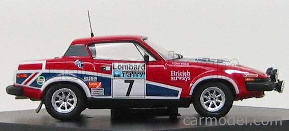 Triumph TR7 V8 De Tony Pond - RAC Rally 1978 - Trofeu 1/43 - Miniature Occasion