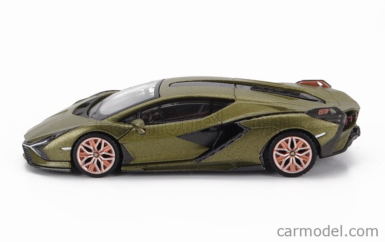 TRUESCALE MGT00529-L Scale 1/64 | LAMBORGHINI SIAN FKP 37 HYBRID 2020 GREEN