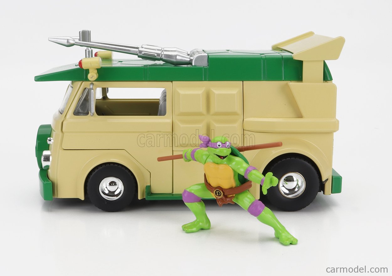 Figurine Jada toys LES TORTUES NINJAS - Donatello & Party Wagon - 1:2