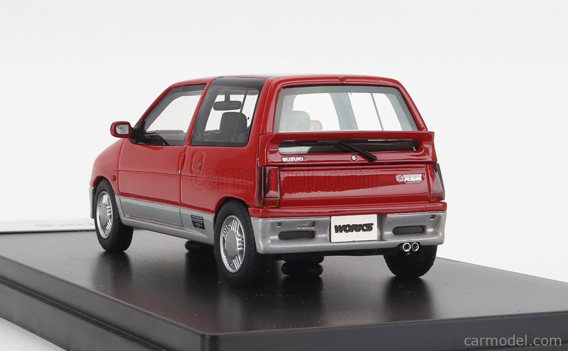 Hi-Story 1:43 Suzuki Alto Works RS/R 1988 Orion Black Blue 2