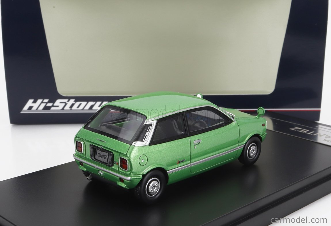 HI-STORY HS353-GR Scale 1/43 | MAZDA CHANTEZ GF II 1973 GREEN MET