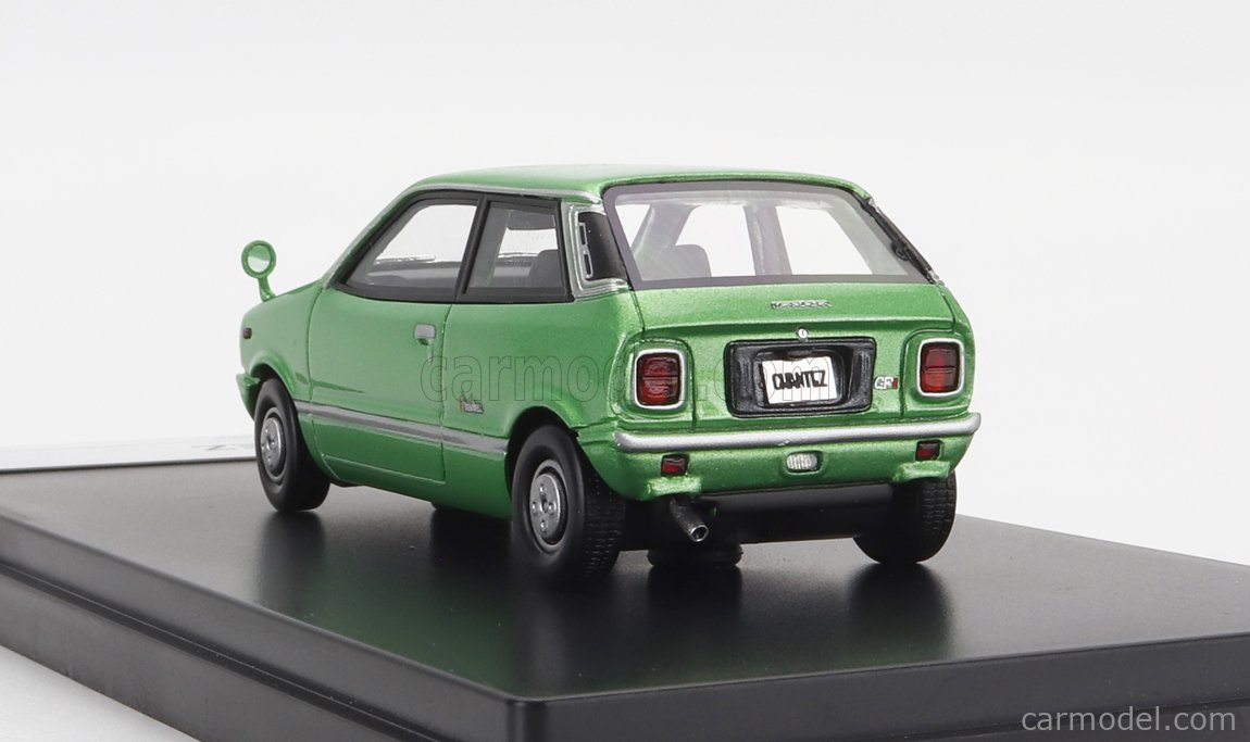 HI-STORY HS353-GR Scale 1/43 | MAZDA CHANTEZ GF II 1973 GREEN MET