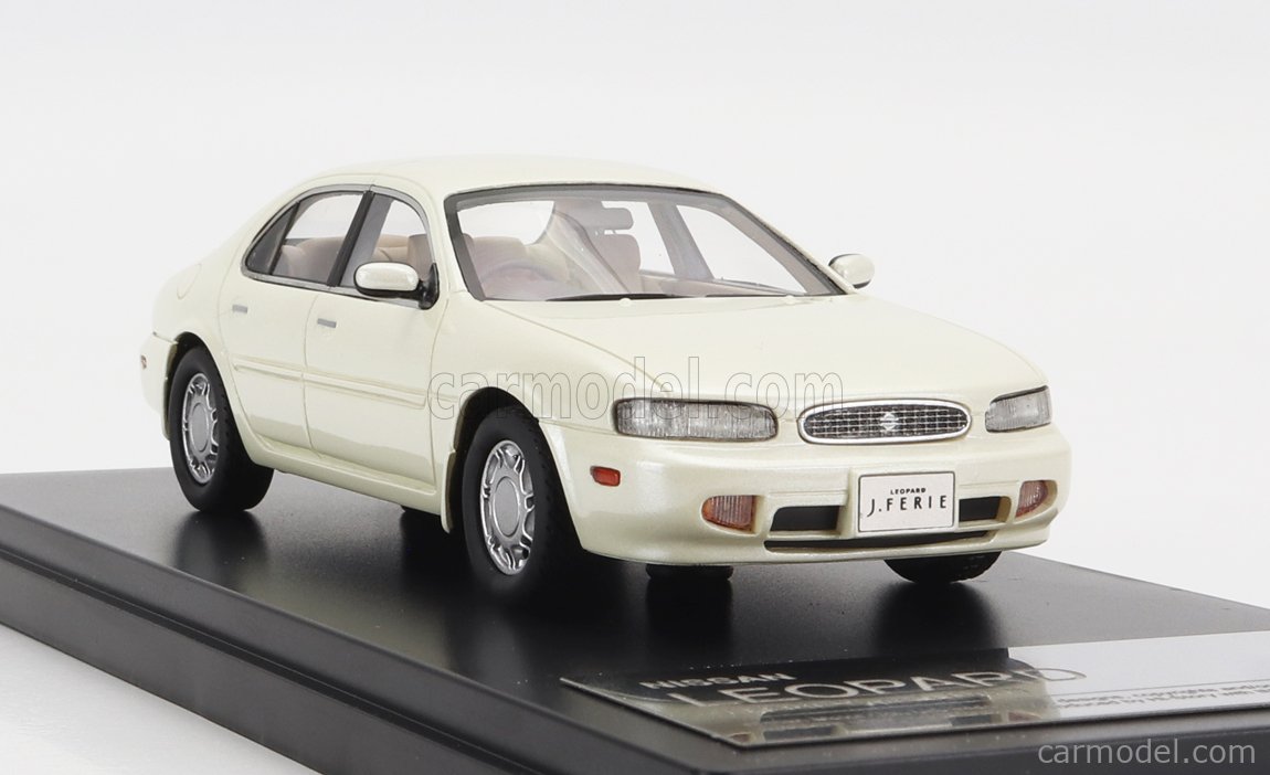 HI-STORY HS351-WH Escala 1/43 | NISSAN LEOPARD J.FERIE TYPE X 1992
