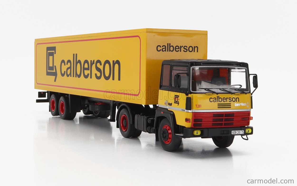 Camion Berliet TR250 4x2 Avec Remorque Sanara Porte-voitures - Modèle Réduit 1/43 Odeon N°94, Neuf