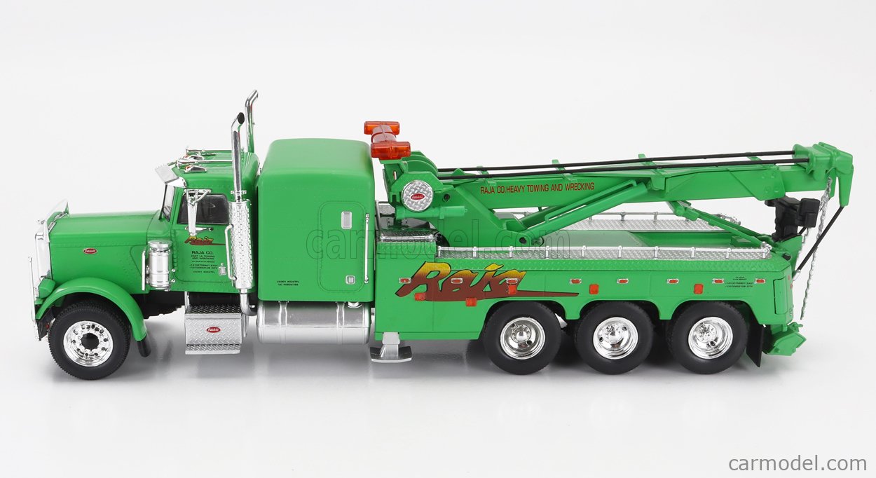 Ixo Model MODELLINO IN SCALA COMPATIBILE CON PETERBILT 359 WRECKER GREEN 1:43 TTR031
