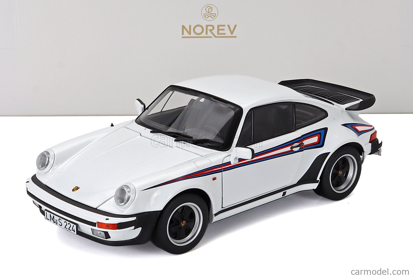 NOREV 187668 Scale 1/18 | PORSCHE 911 930 TURBO 3.3 COUPE 1980 WHITE