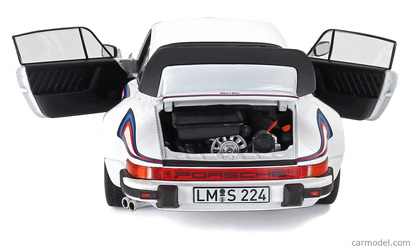 NOREV 187668 Scale 1/18 | PORSCHE 911 930 TURBO 3.3 COUPE 1980 WHITE