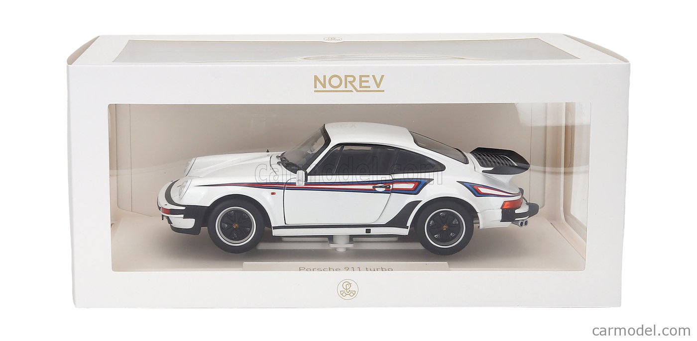 NOREV 187668 Escala 1/18 | PORSCHE 911 930 TURBO 3.3 COUPE 1980 WHITE