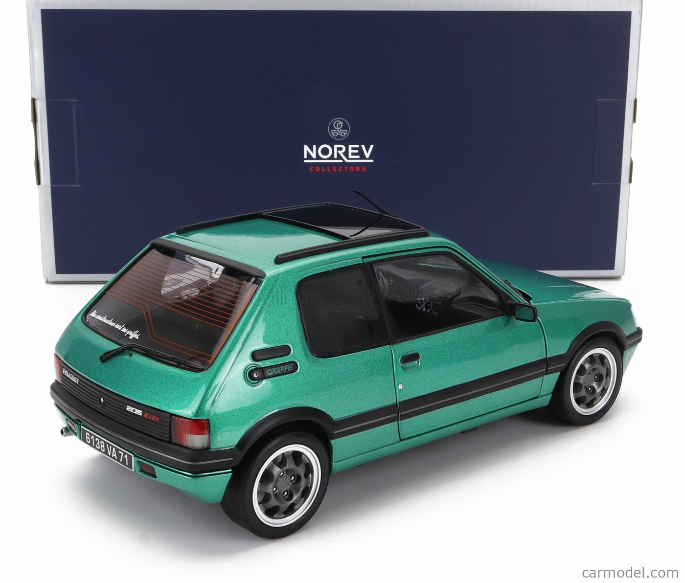 NOREV 184847 Scale 1/18 | PEUGEOT 205 1.9 GTi GRIFFE WITH