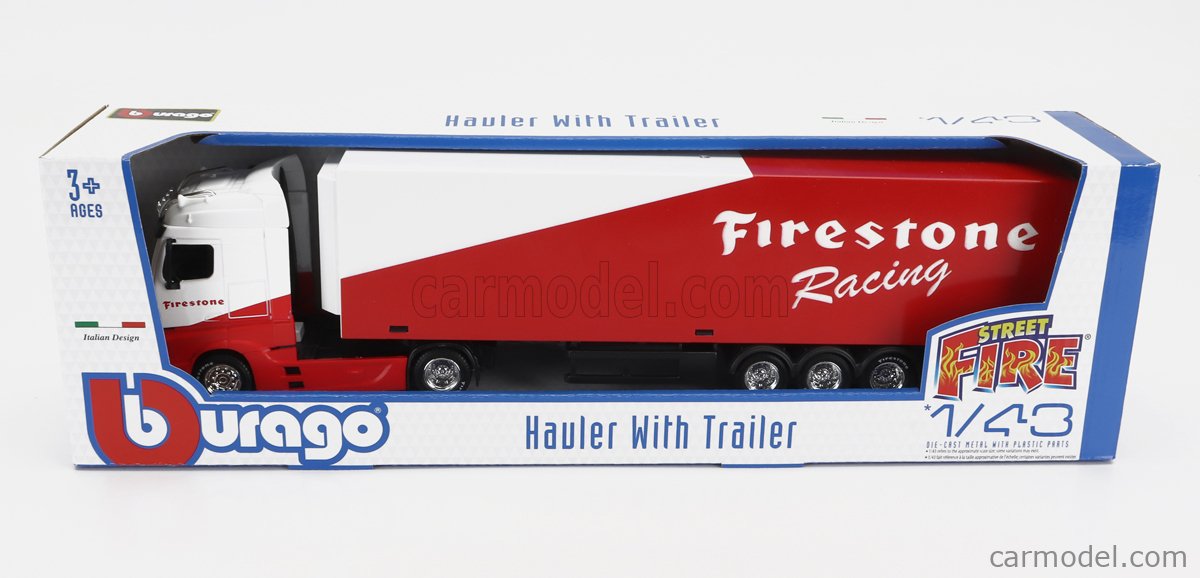 Cararama 1/80 Mercedes Benz Actros Camion de Pompiers Fire