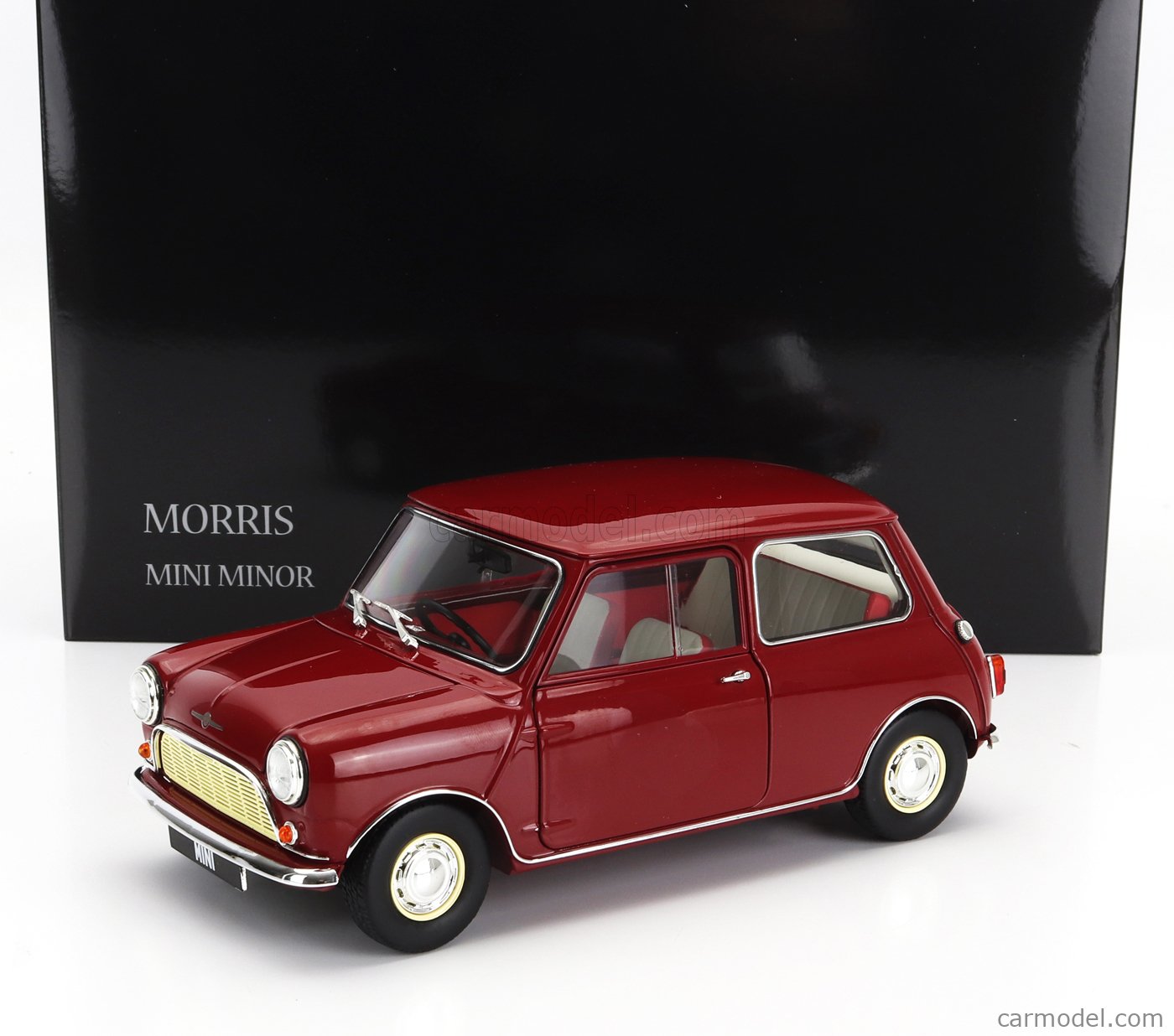 KYOSHO 08964R Scale 1/18 | MORRIS MINI MINOR 1964 CHERRY RED