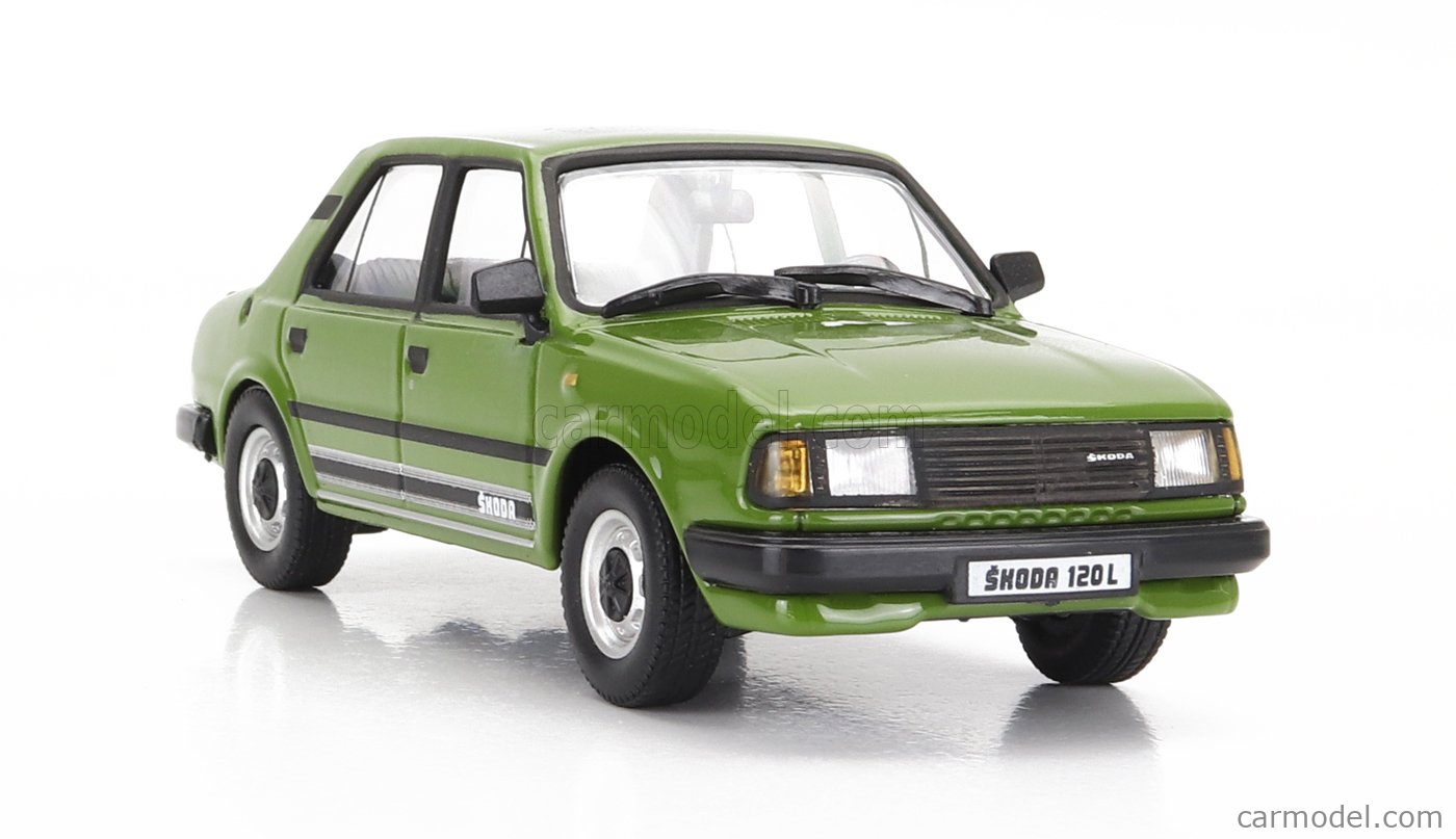 ABREX 143ABS-702QN1 Scale 1/43 | SKODA 120L 1984 GREEN