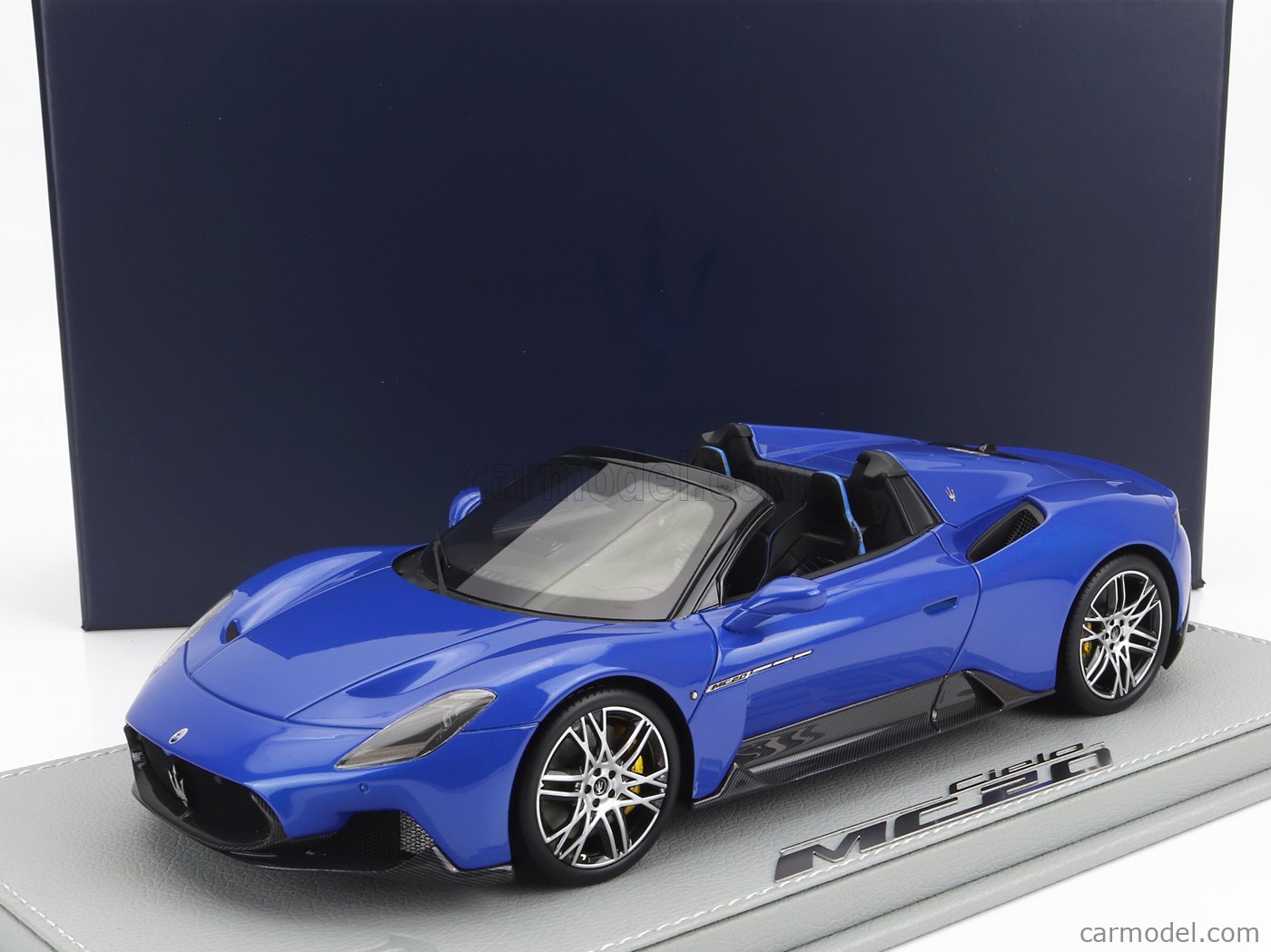 Modèle Réduit 1:43 BBR Maserati MC20 Cielo 2022 - Noir Opaco - BBRC276MB - Neuf