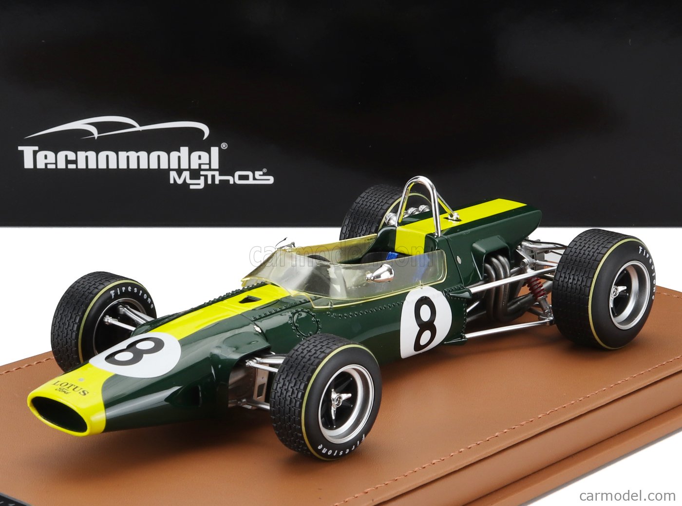 ミニカー　1/18 ロータス 48 F2 GP パウ 1967 DNF #8 Graham Hil [TM18-179C] Minicar 1/18 Lotus 48 F2 Gp Pau 1967 Dnf 8 Graham Hil Tm18