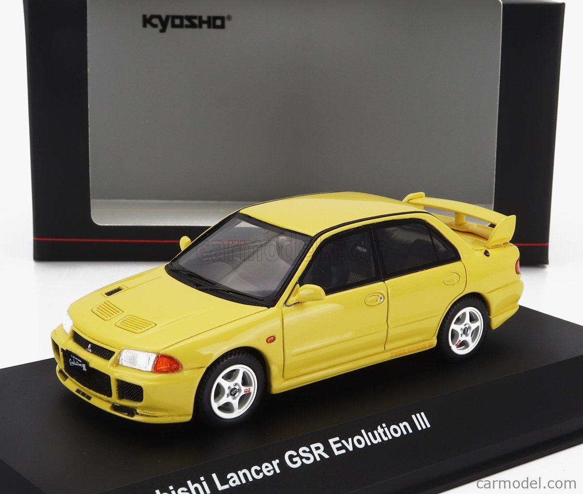 ホビーラジコン Mitsubishi Lancer Evolution 1/43 KYOSHO KSR43116W Scale 1/43 | MITSUBISHI LANCER EVOLUTION