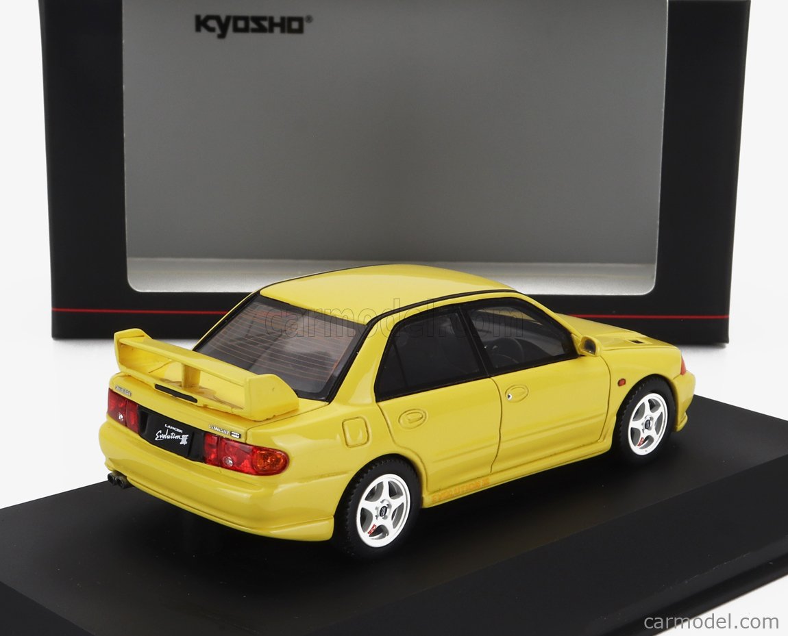 KYOSHO KSR43120Y Scale 1/43 | MITSUBISHI LANCER EVOLUTION