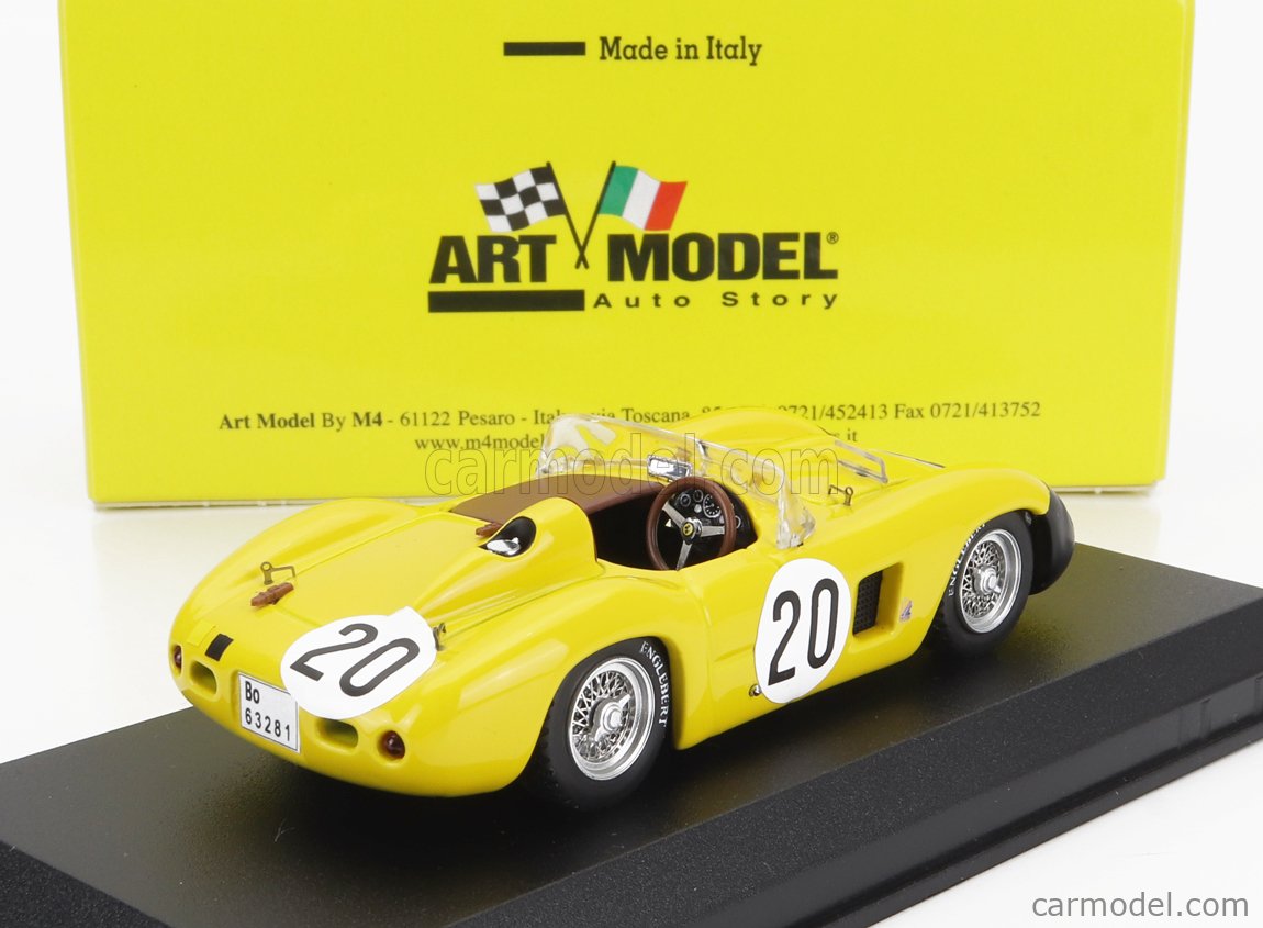 Art Model ART428 – Ferrari 500 TR Tour De Sicile 1957 – échelle 1/43 – Best Model