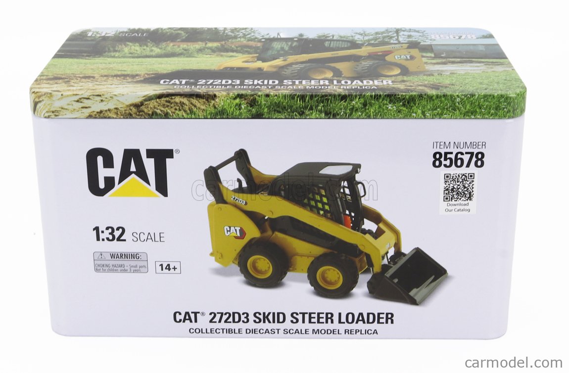 CATERPILLAR - CAT272D3 RUSPA GOMMATA - SKID STEER LOADER