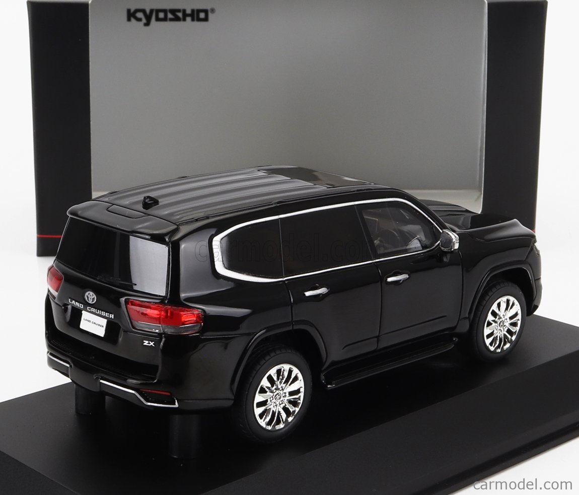 KYOSHO KSR43119BK Scale 1/43 | TOYOTA LAND CRUISER ZX 2021 BLACK