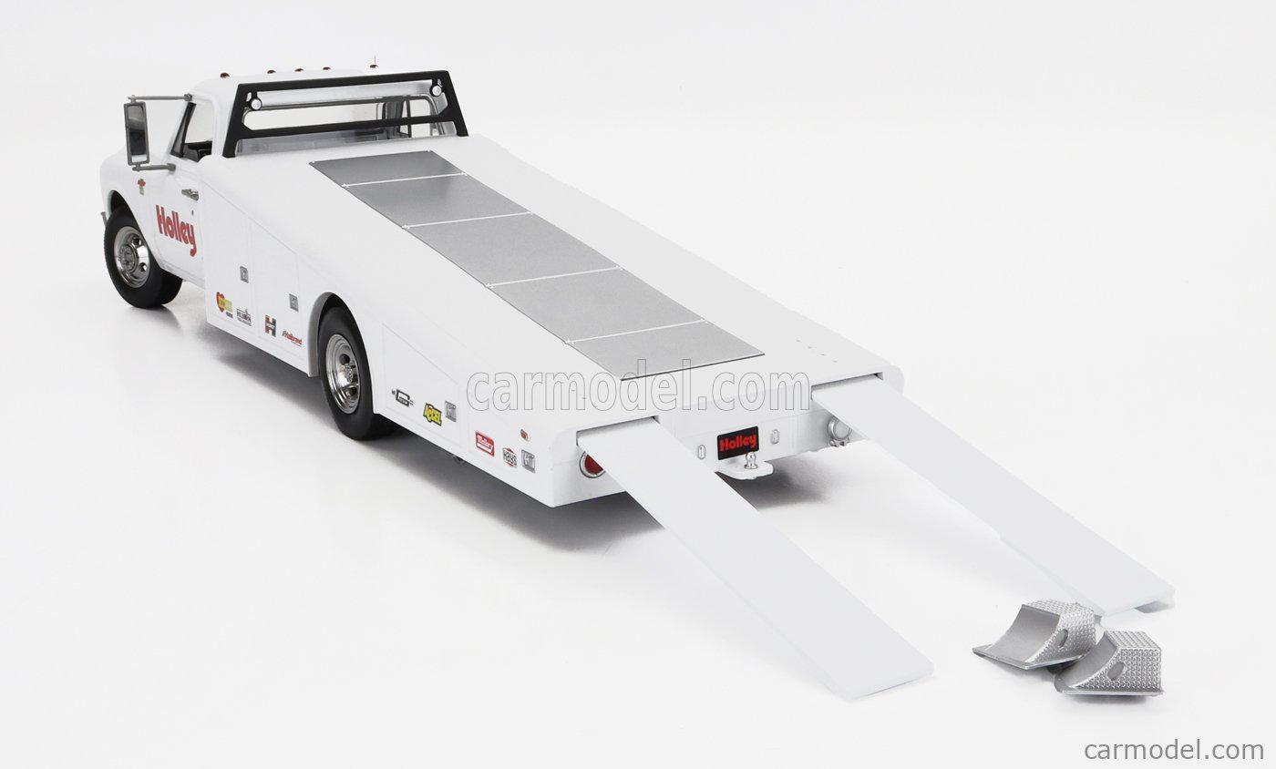 ACME-MODELS A1801707WH Scale 1/18 | CHEVROLET C-30 TRUCK RAMP CAR ...