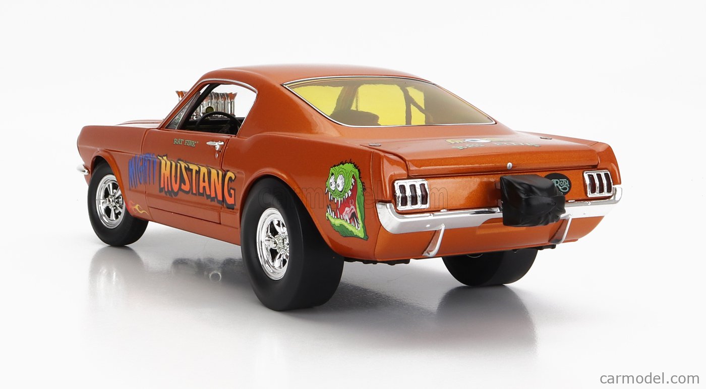 1:18 ACME Ford Mustang A/Fx Coupe #0 Rat Fink Mighty 1965 - Modèle Réduit Collection