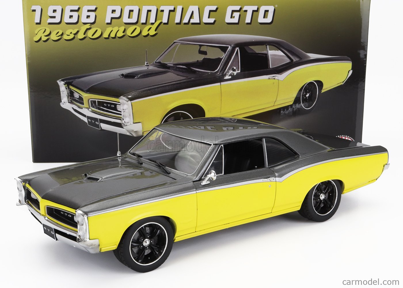 Modèle Réduit Pontiac GTO Restomod 1966 ACME 1:18 Par MITICA - Neuf En Boîte