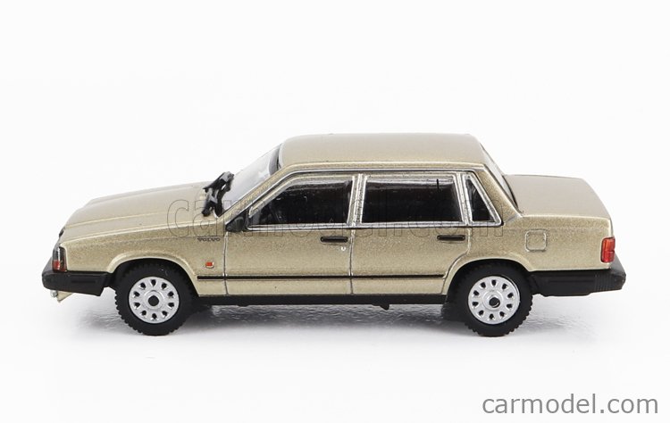 Modellino in miniatura Volvo 240 1/87 PCX87 GL Kombi metallico blu 1989