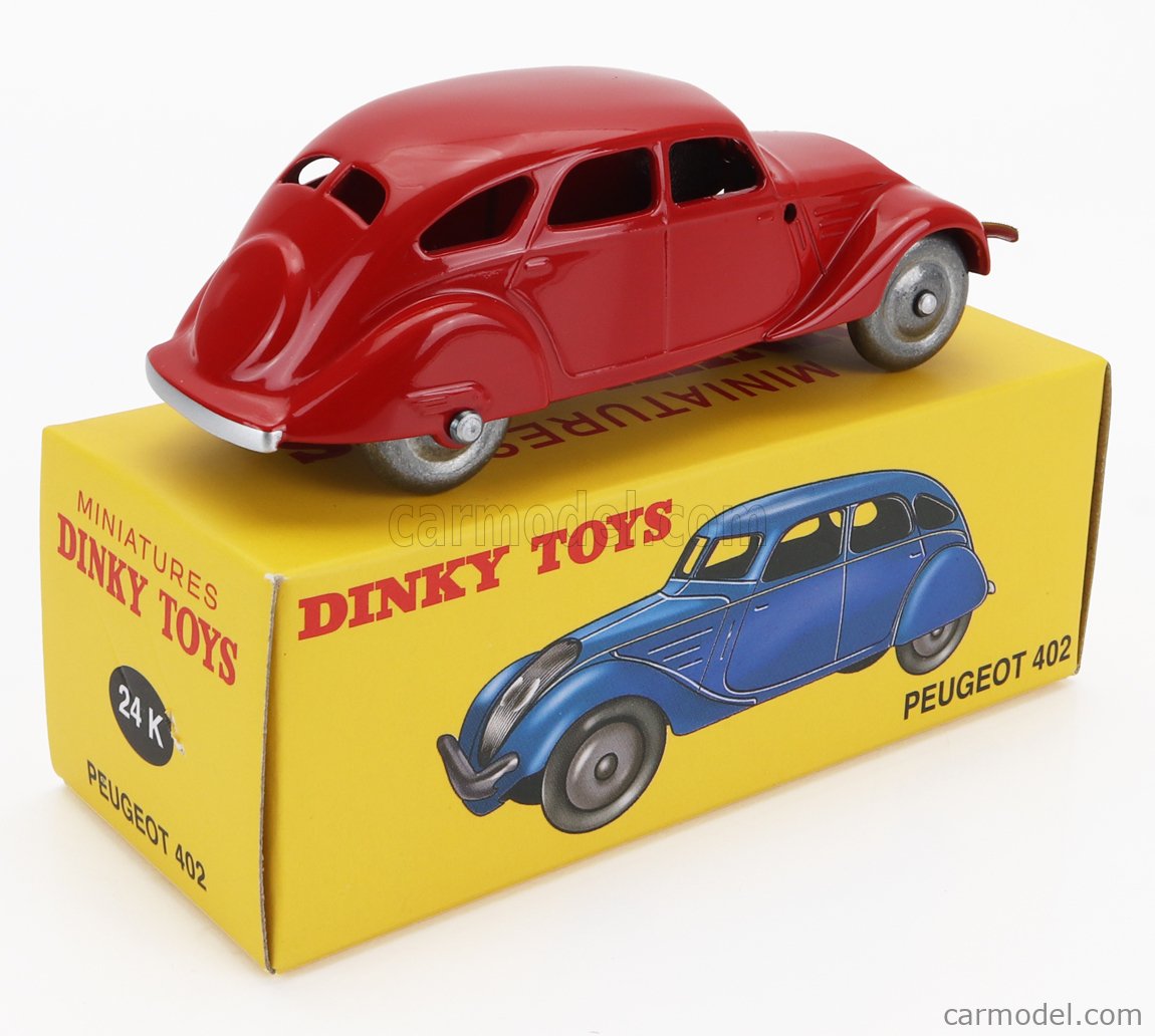 Miniroute 1/43 – Peugeot 402 Commerciale – Grise 1937 – Résine – Occasion