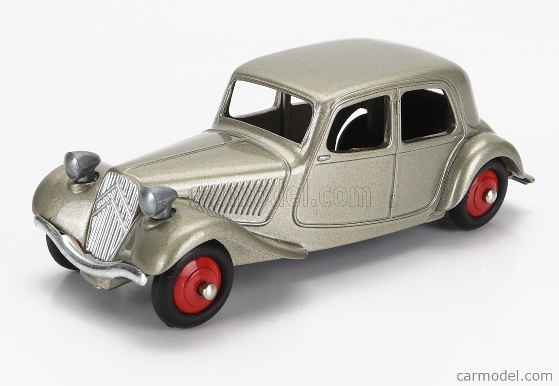 Ancienne Dinky 24N Citroën 11BL Traction De 1956 – Échelle 1:43 – Peinte En Beige – Collection