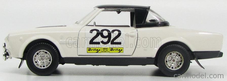 Altro che macchinine!: Fiat 124 Abarth Bburago 1:24 (1977-1984) cod.  0137/9137