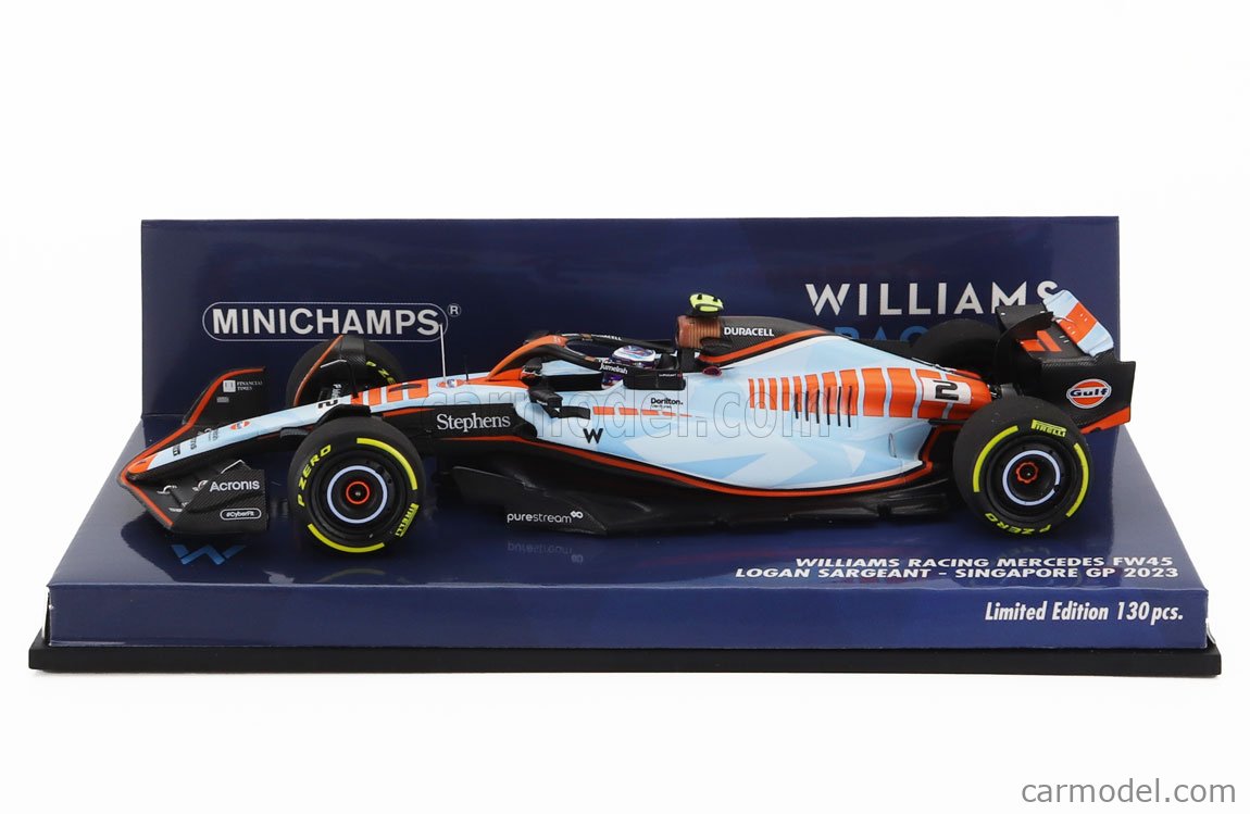 MINICHAMPS 417231602 Scale 1/43 | WILLIAMS F1 FW45 TEAM WILLIAMS
