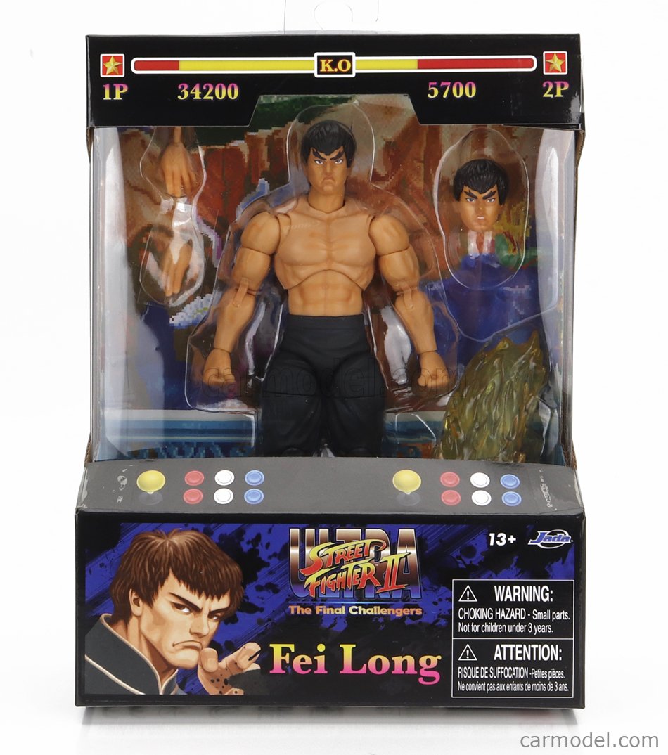 FIGURES - FEI LONG - ULTRA STREET FIGHTER II - THE FINAL CHALLENGERS - CM.  15.5 - ACTION FIGURE