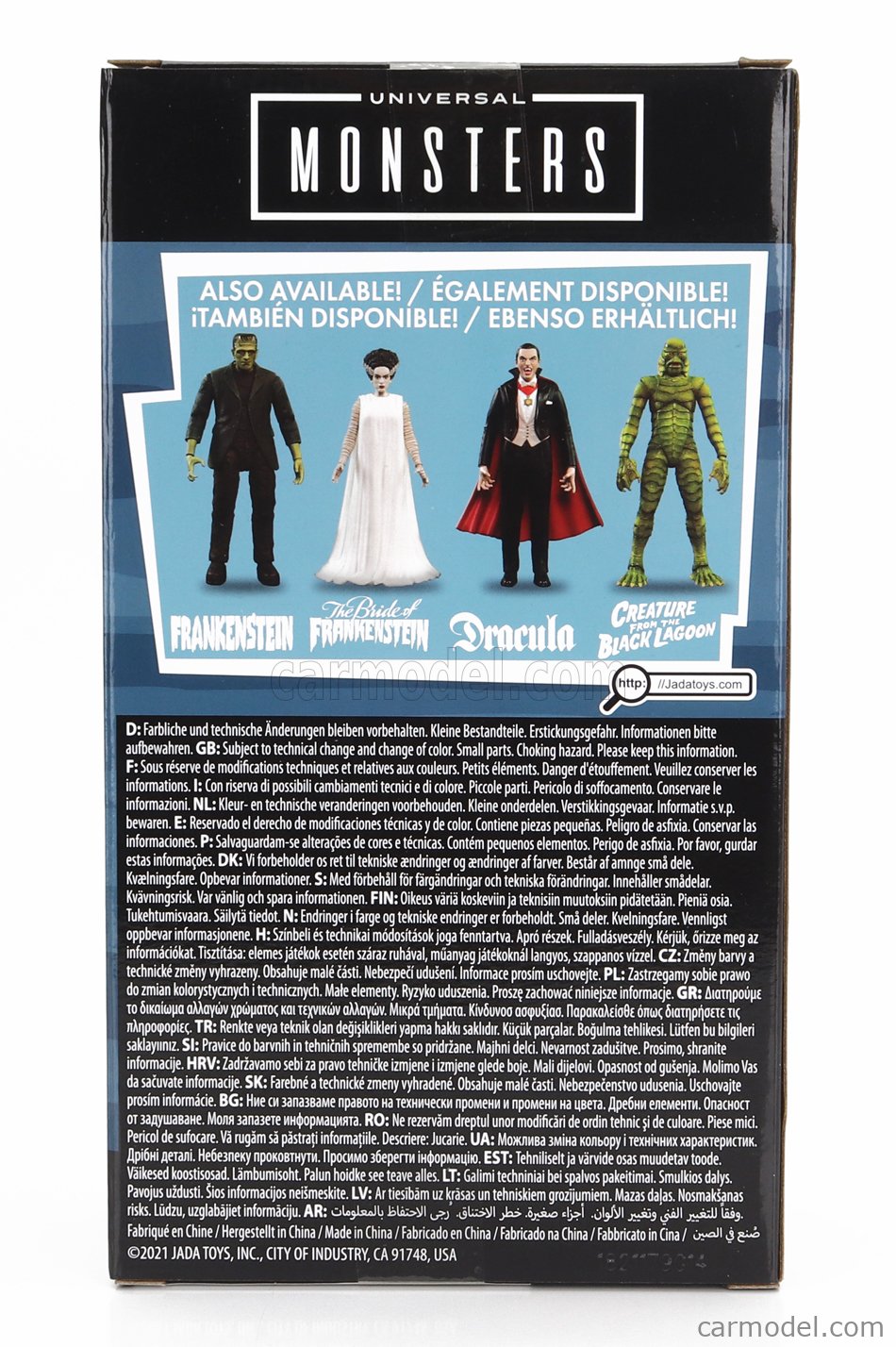 Jada Dracula Action Figure 16 Cm, Con Testa E Mani Intercambiabili, Per Collezionisti, 8+ Anni