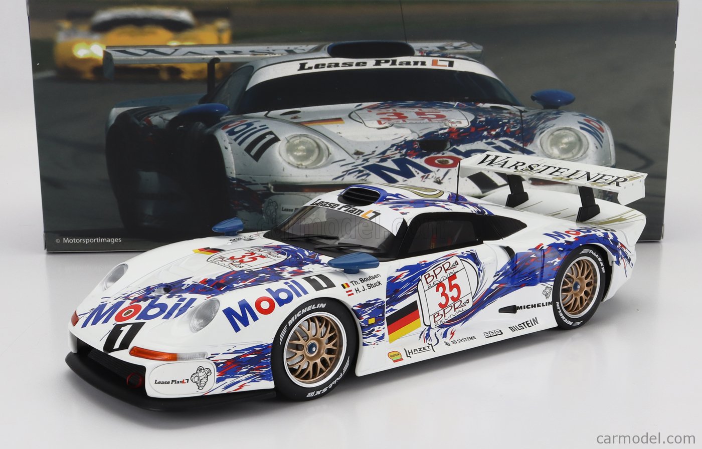 1/18 Werk83 1997 Porsche 911 GT1 #17 FIA GT Spa JB-Racing Jürgen von