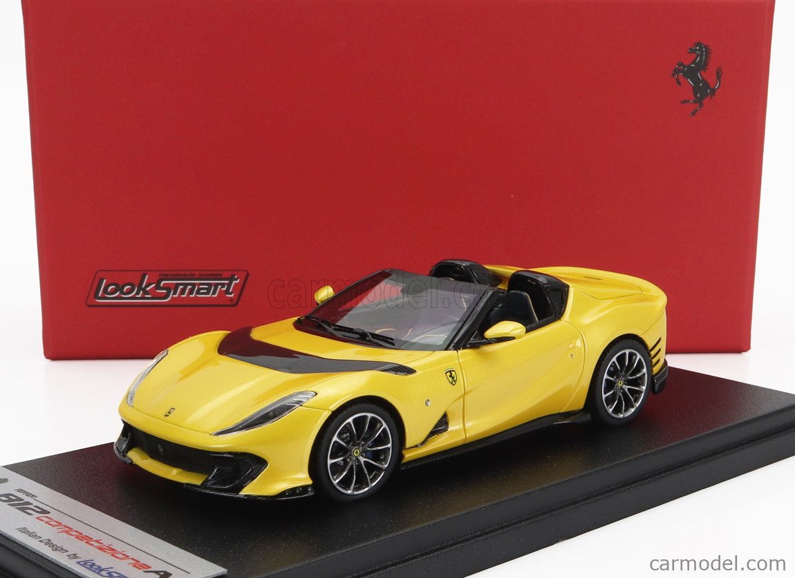 LOOKSMART 1/43 FERRARI 812 COMPETIZIONE A SPIDER 2022 RED TRS ART. LS531E