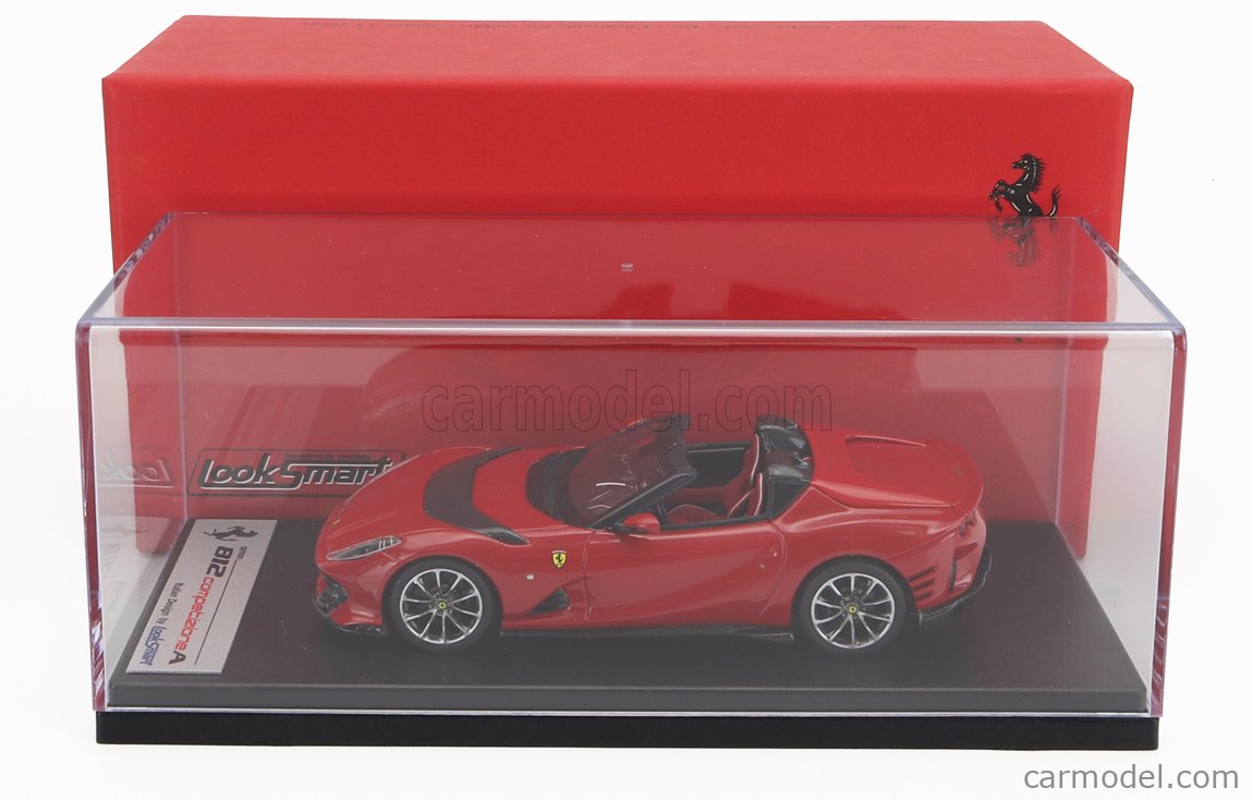 Ferrari 812 Compétition A Spider Rouge - Miniature LOOKSMART échelle 1/43 (Prévente)