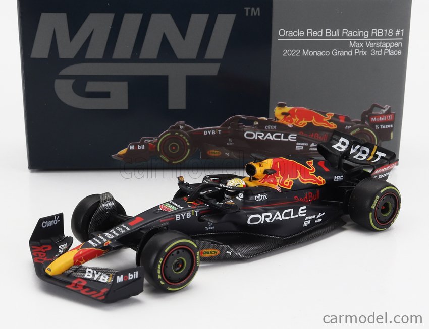 MINI-GT MGT00550-L Scale 1/64 | RED BULL F1 RB18 TEAM ORACLE