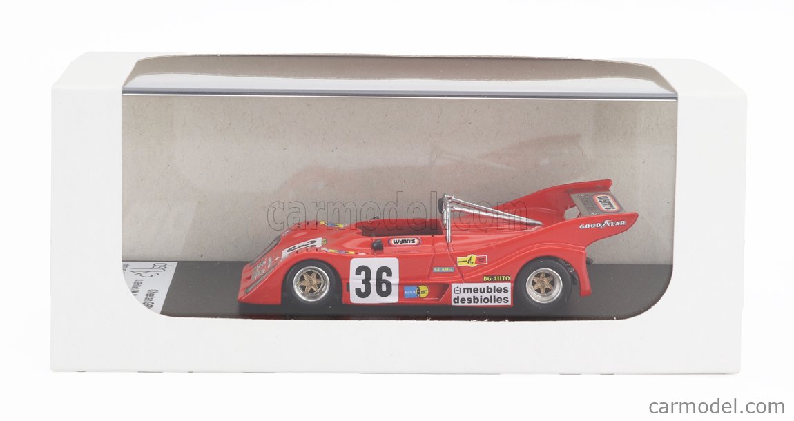 Modellino Cheetah G 601 BMW 24h Le Mans 1976 – Scala 1:43 – Trofeo DSN126 - Foto 2