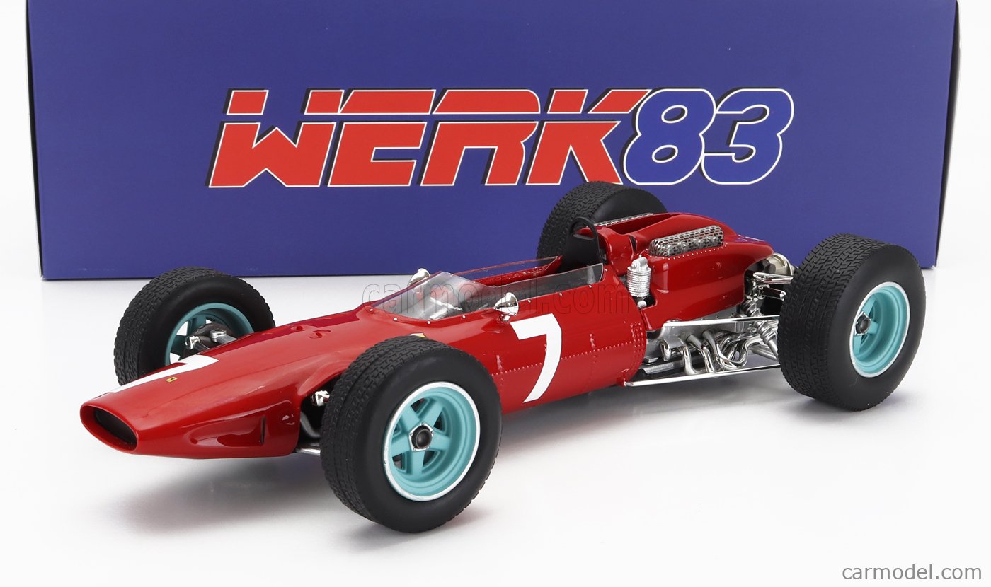 Werk83 1/18 Ferrari 158 #7 Winner GP Germany World Champion 1964 Surtees　フェラーリ