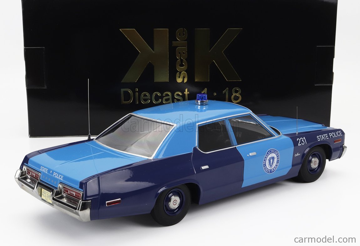 Dodge Monaco Police Hazzard County 1974 – Modèle 1/18 KK