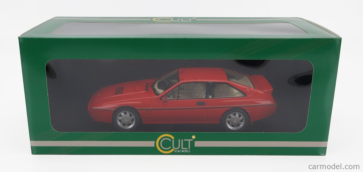 CULT-SCALE MODELS CML140-1 Scale 1/18 | LOTUS EXCEL SE 1988 RED