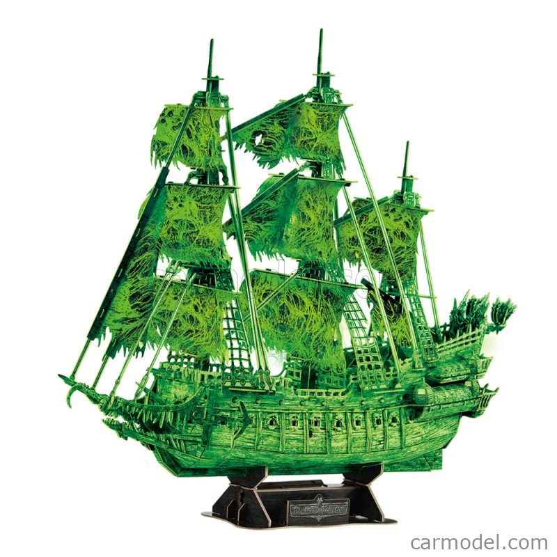 Cubicfun The flying Dutchman Glow In The Dark 3D Puzzle 69 x 24 x 60cm 360 Pcs
