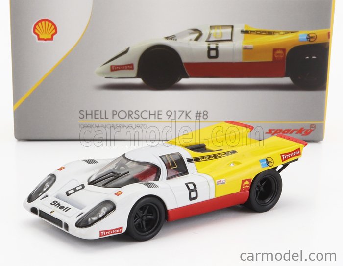 SPARK-MODEL YO64001 Scale 1/64 | PORSCHE 917K TEAM SHELL N 8