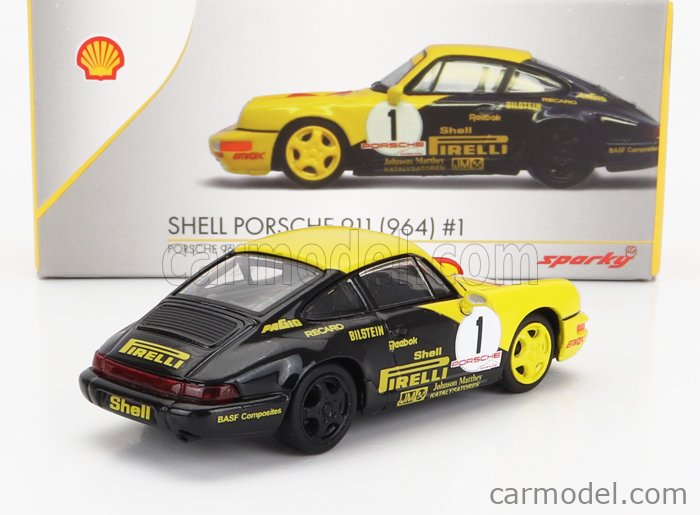 SPARK-MODEL YCOMBO64002 Echelle 1/64 | PORSCHE SET 2X 911 964 N 1