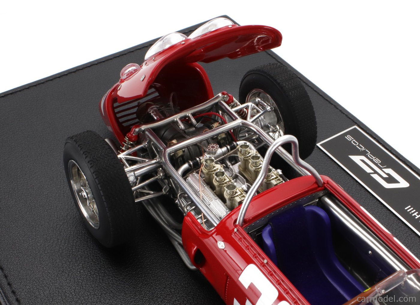 ミニカー　1/18 156 ディノ 1961 モナコGP 2nd R.ギンサー エンジンフード脱着可能 #36 「GP REPLICASシリーズ」 [GRP087C] 1/18 - ホビーサーチ 通販