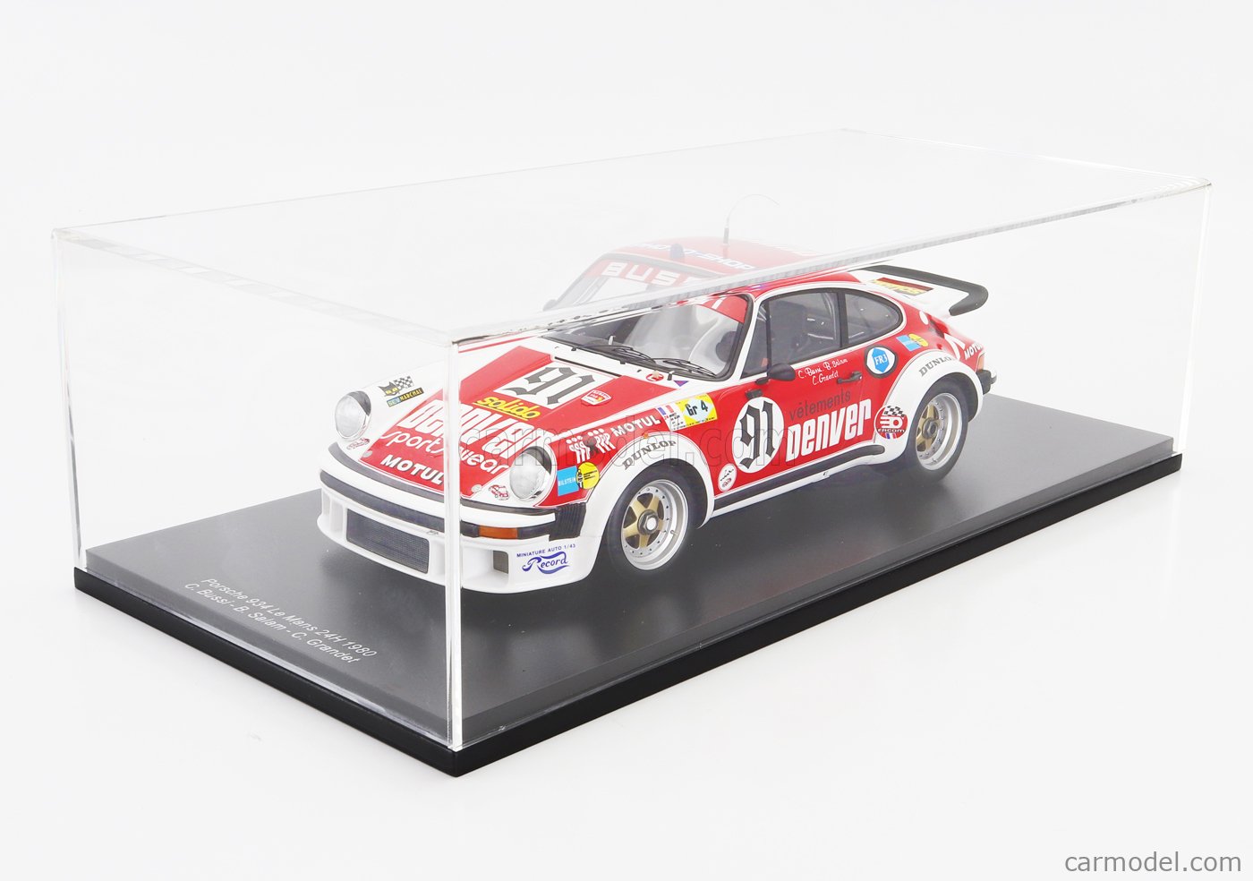 18S868 1/18 PORSCHE 911 934 3.0L F6 TURBO ASA CACHIA N91 24h LE MANS