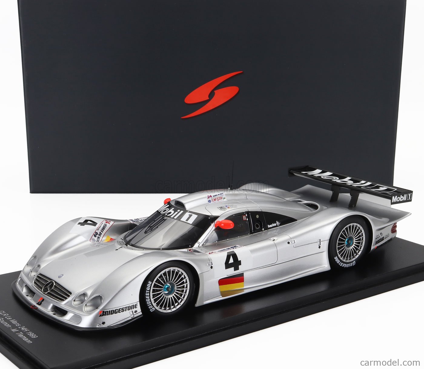 Modelo A Escala Mercedes CLR #6 Le Mans 1999 - Spark 1:43, Edición