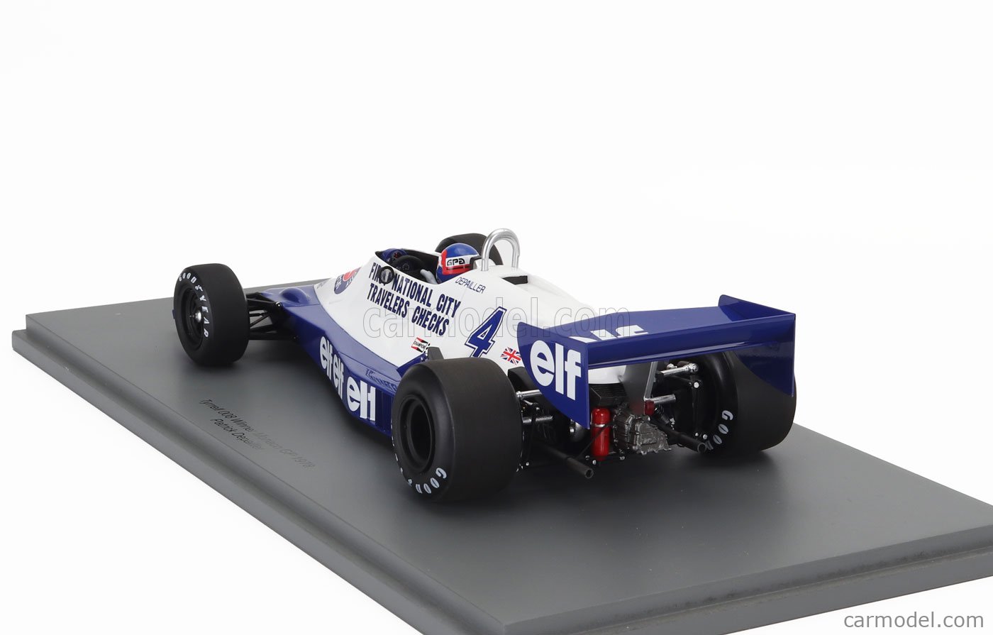 Spark 1/18 Tyrrell 008 N°4 – Vainqueur GP Monaco 1978 – Patrick Tambay – Prévente