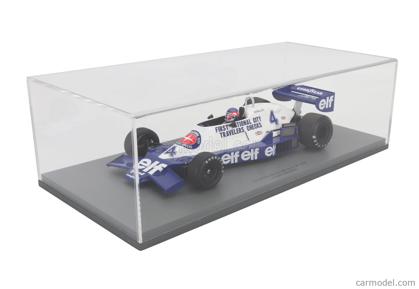 ミニカー　1/18 Tyrrell 008 #4 Winner Monaco GP 1978 Patrick Depailler [18S720] Spark 1:18 P. Depailler Tyrrell 008 #4 Winner Monaco GP